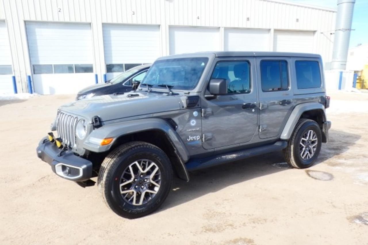 2021 Jeep Wrangler Unlimited Sahara Hybrid 4xe 4x4 w/Htd L,NAV, BUC - Photo #2