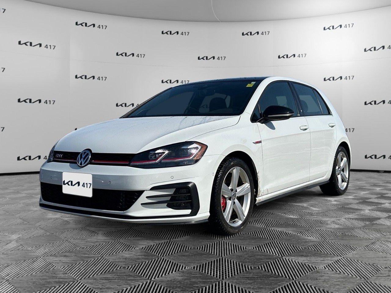 Used 2021 Volkswagen Golf GTI AUTOBAHN MANUAL for sale in Gloucester, ON