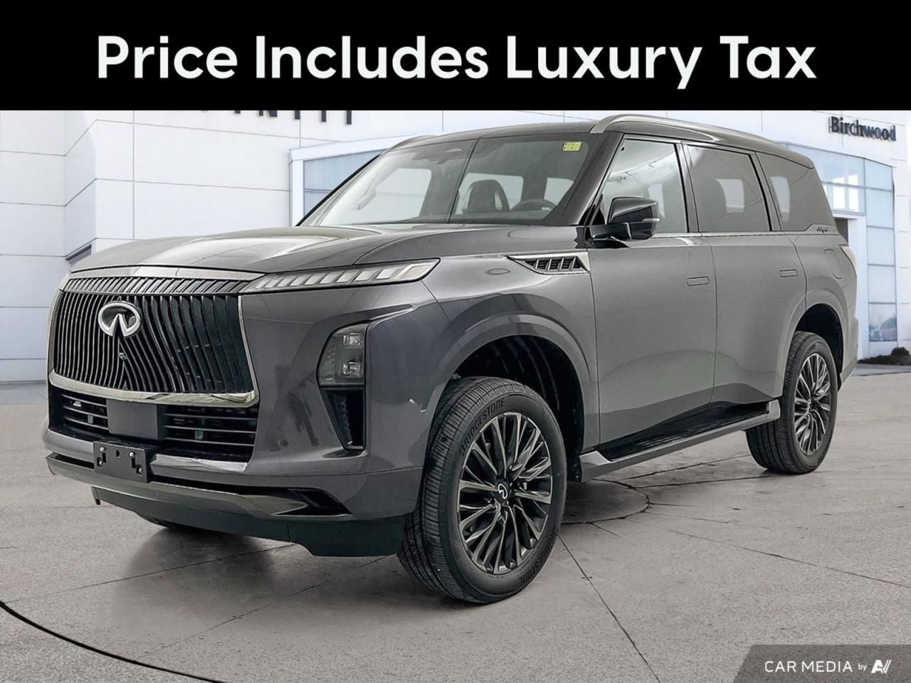 New 2025 Infiniti QX80 AUTOGRAPH 4-year oil change plan included! for sale in Winnipeg, MB