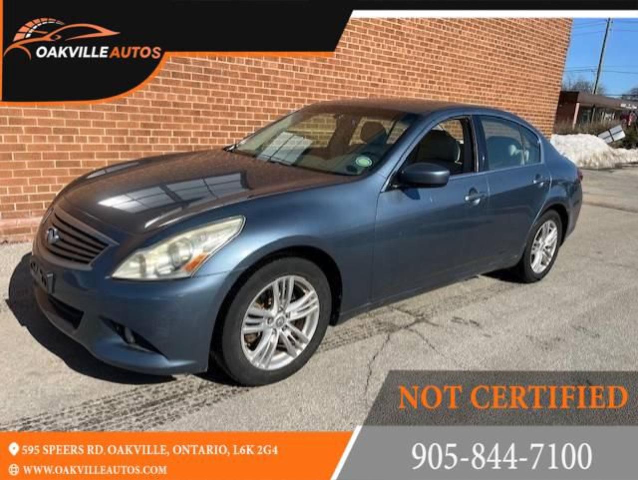 Used 2010 Infiniti G37 4dr x AWD for sale in Oakville, ON