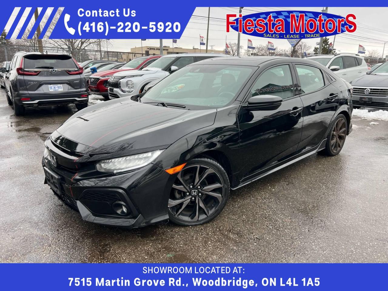 Used 2018 Honda Civic Sport Touring CVT for sale in Woodbridge, ON