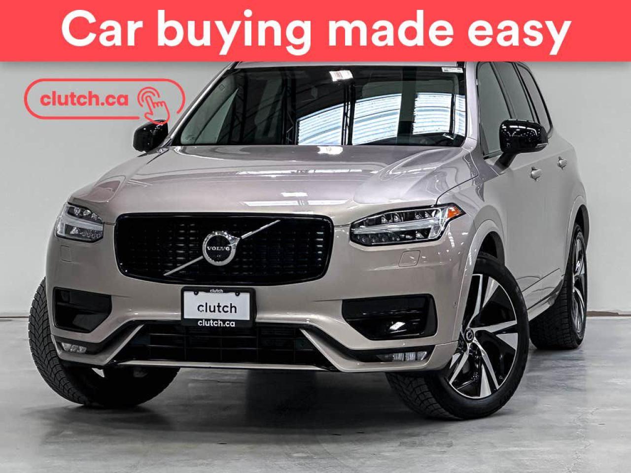 Used 2023 Volvo XC90 B6 Plus Dark Theme w/ Apple CarPlay, Heated Steering Wheel, Heated Front Seats for sale in Toronto, ON