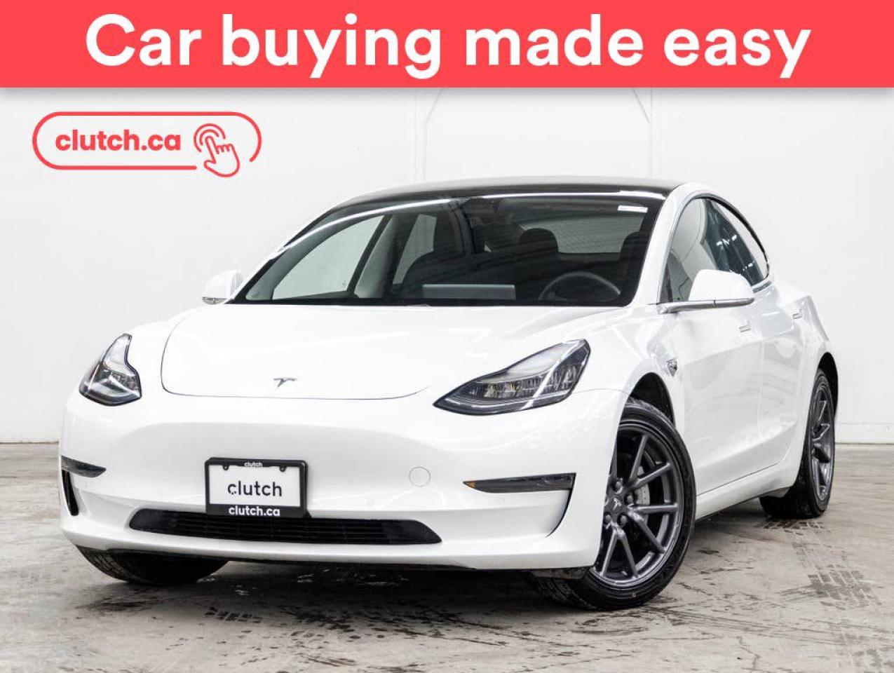 Used 2020 Tesla Model 3 Standard Range Plus w/ Autopilot, Glass Roof, Nav for sale in Toronto, ON