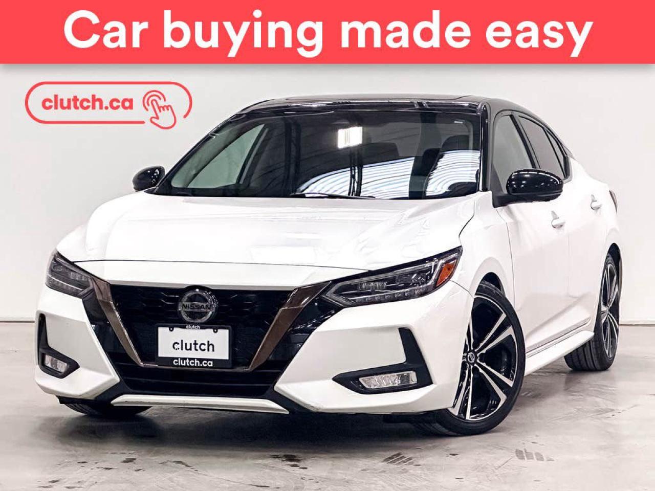 Used 2020 Nissan Sentra SR Premium w/ Apple CarPlay, Heated Front Seats, Rearview Cam for sale in Toronto, ON