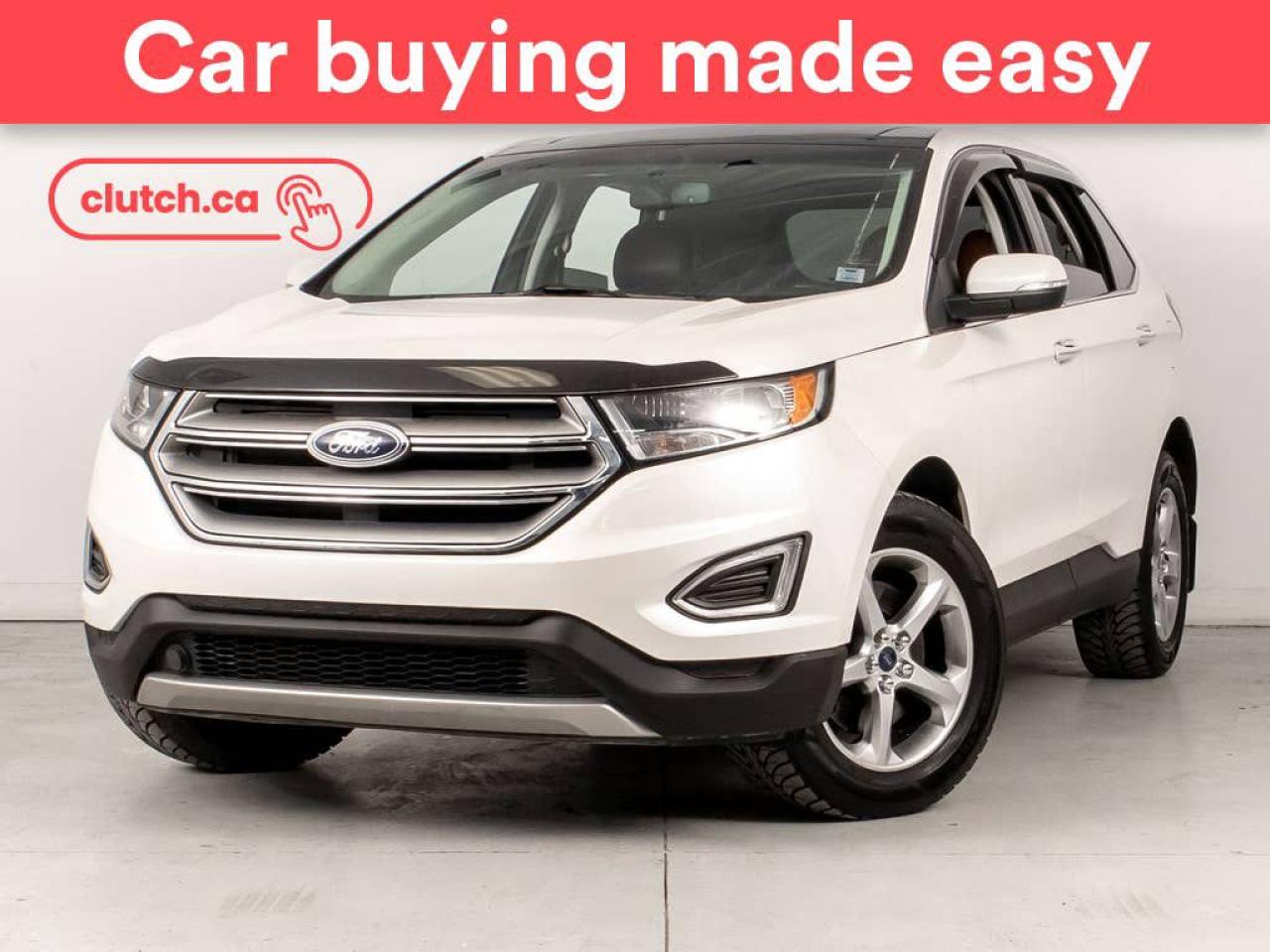 Used 2018 Ford Edge Titanium AWD w/ Moonroof, Nav, Leather for sale in Bedford, NS