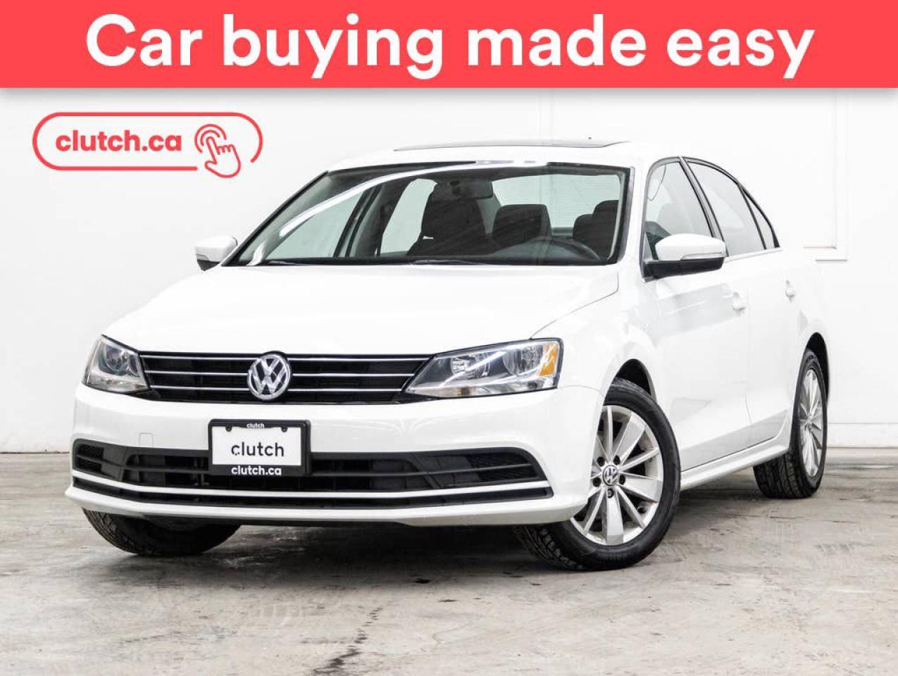 Used 2015 Volkswagen Jetta 2.0L Trendline+ w/ Power Moonroof, Rearview Camera, Heated Front Seats for sale in Toronto, ON