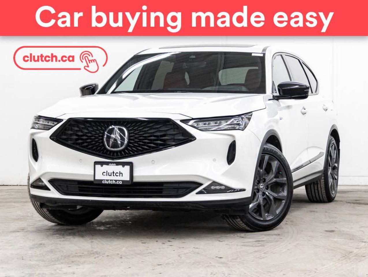 Used 2022 Acura MDX A-Spec SH-AWD w/ Apple CarPlay & Android Auto, Panoramic Moonroof, Nav for sale in Toronto, ON