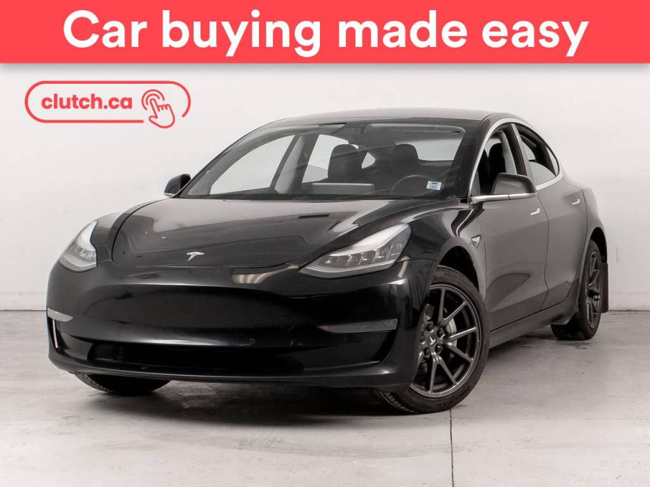 Used 2019 Tesla Model 3 Standard Range w/ Heated Seats, Navigation, Glass Roof for sale in Bedford, NS