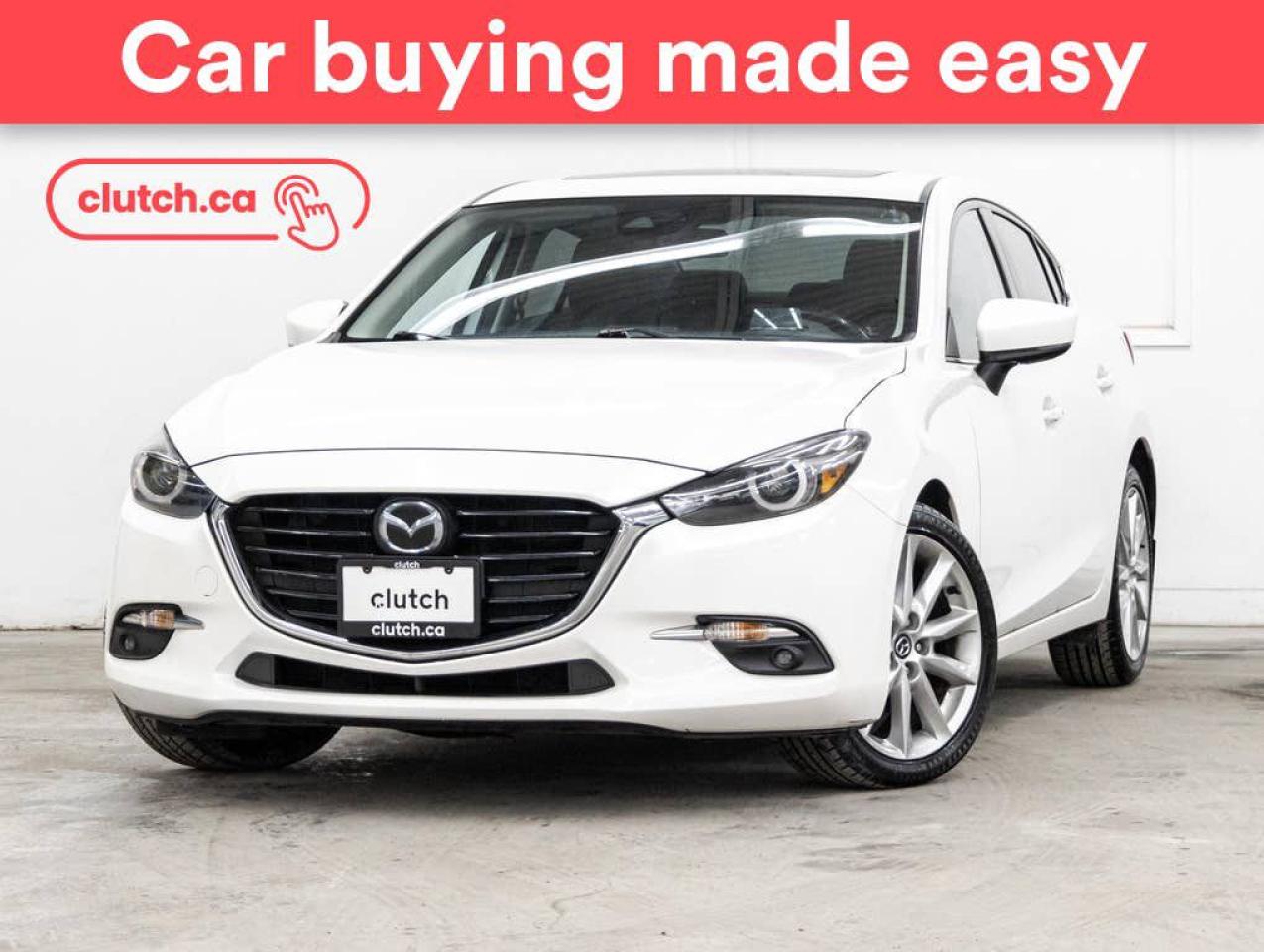 Used 2017 Mazda MAZDA3 GT w/ Premium Pkg w/ Heated Front Seats, Power Moonroof, Nav for sale in Toronto, ON