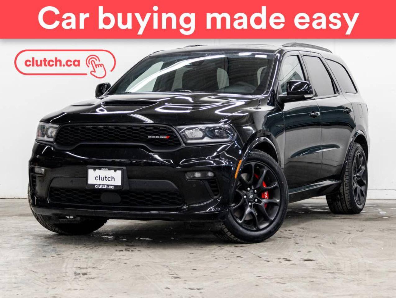 Used 2023 Dodge Durango R/T Plus Apple CarPlay & Android Auto, Navigation, Power Moonroof for sale in Toronto, ON