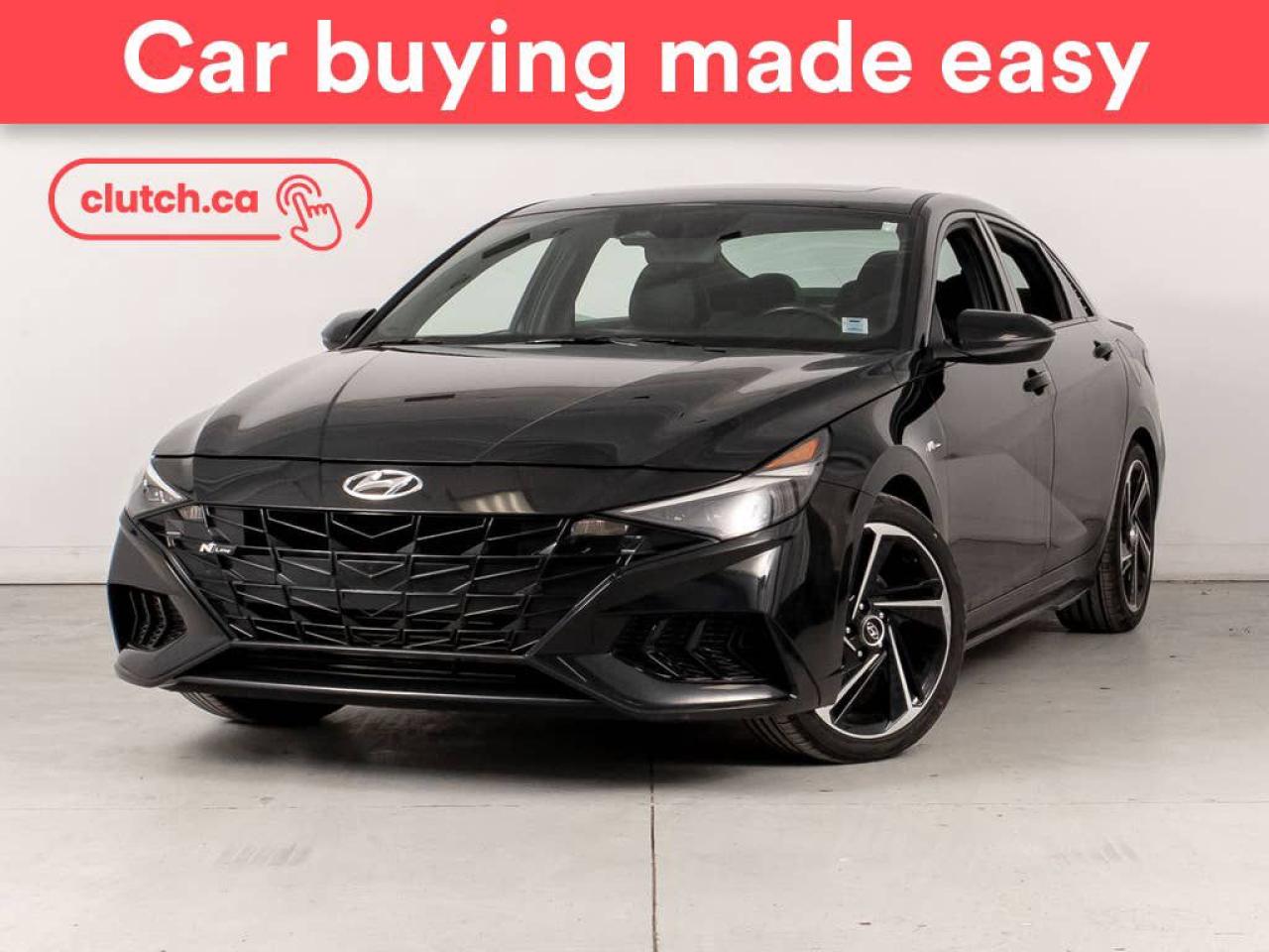 Used 2022 Hyundai Elantra N-Line w/ Sunroof, Apple CarPlay, Backup Camera for sale in Bedford, NS