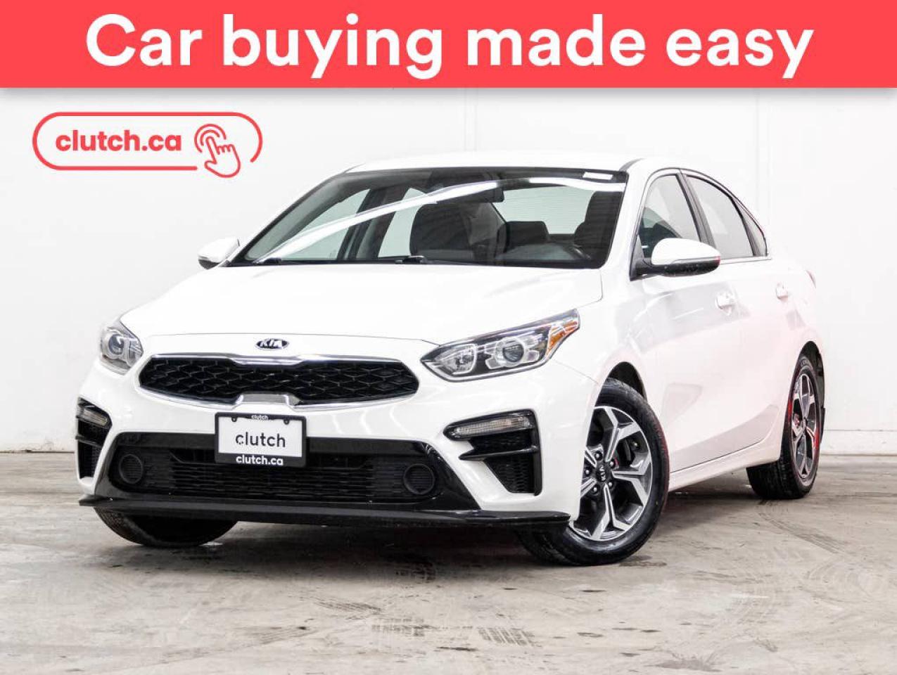 Used 2020 Kia Forte EX w/ Apple CarPlay & Android Auto, Rearview Cam, A/C for sale in Toronto, ON