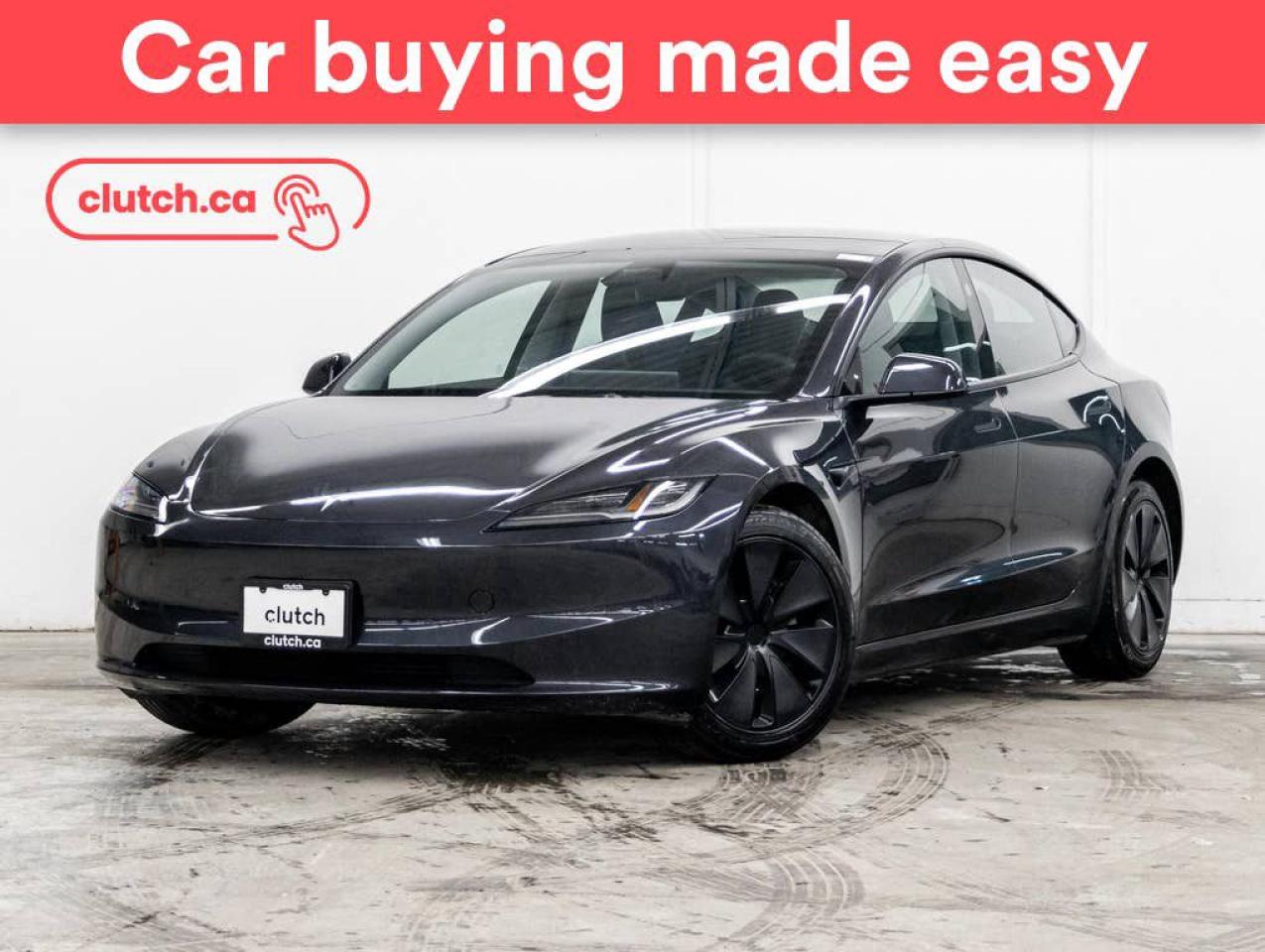 Used 2024 Tesla Model 3 RWD w/ Backup Cam, Nav for sale in Toronto, ON