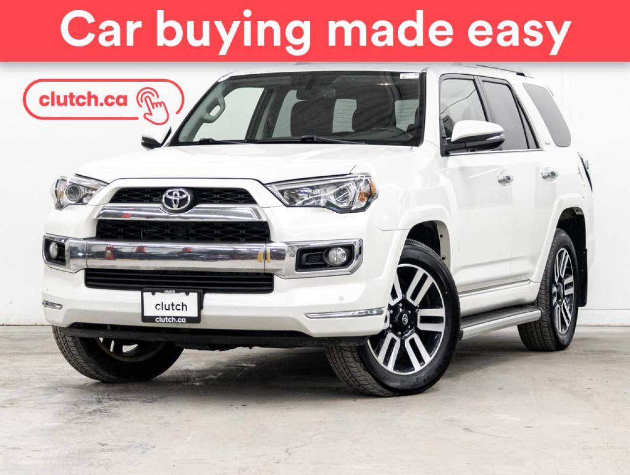 Used 2017 Toyota 4Runner SR5 V6 4WD w/ Limited Pkg w/ Navigation, Power Moonroof, Rearview Cam for sale in Toronto, ON