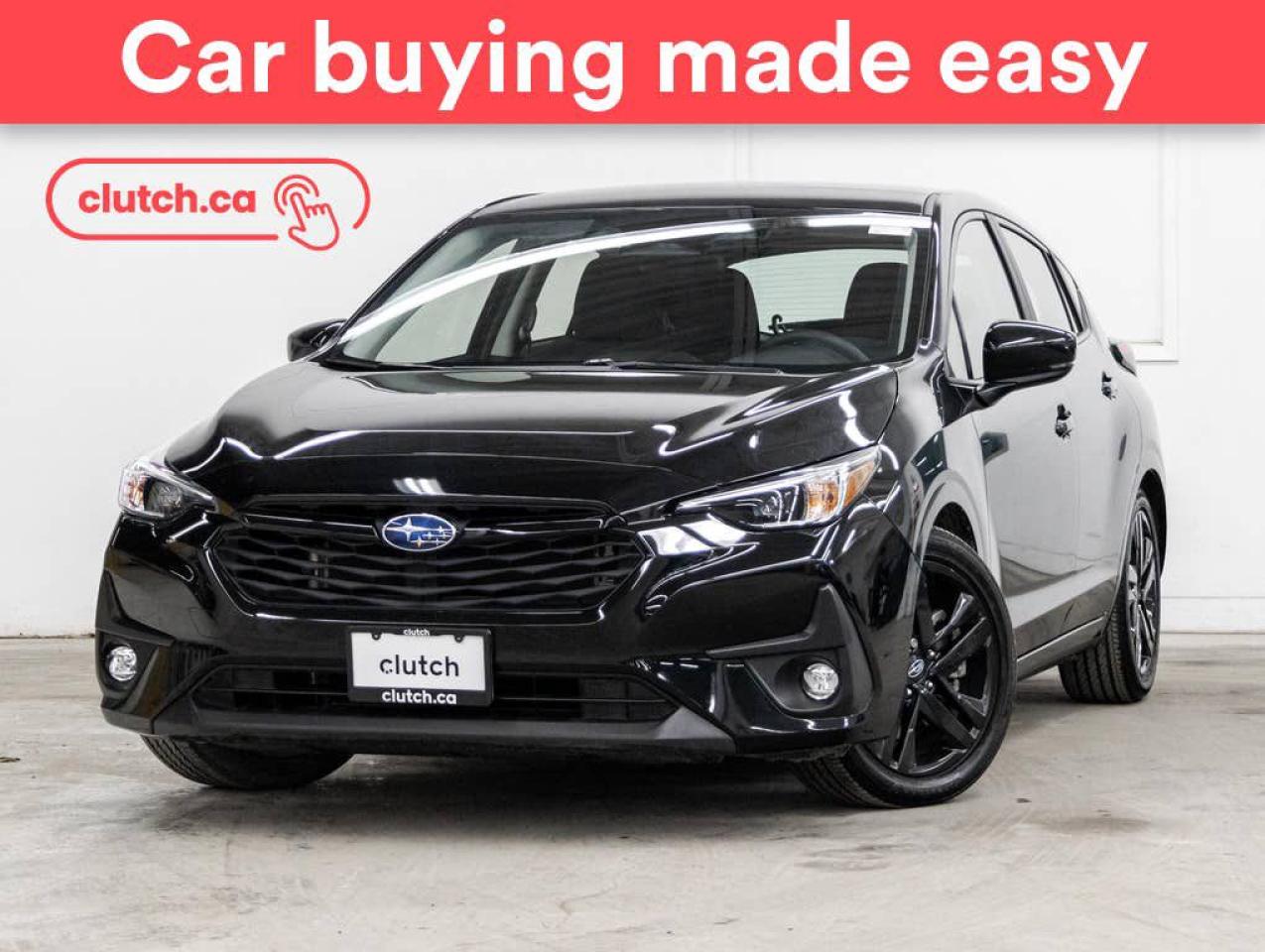 Used 2024 Subaru Impreza Touring AWD w/ Apple CarPlay & Android Auto, Rearview Cam, Dual Zone A/C for sale in Toronto, ON