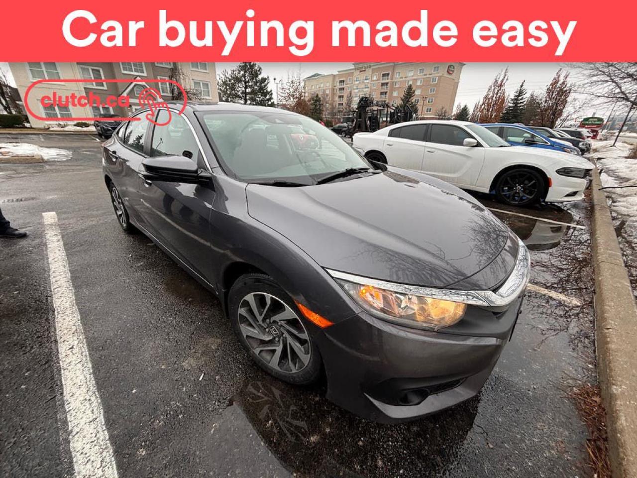 Used 2018 Honda Civic EX w/ Apple CarPlay, Heated Front Seats, Rearview Cam for sale in Toronto, ON