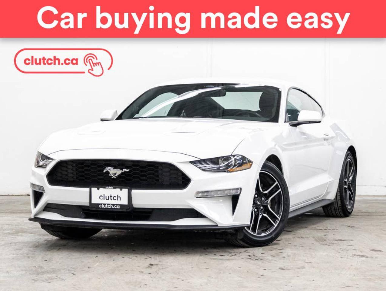 Used 2021 Ford Mustang EcoBoost Fastback w/ Sync 3, Apple CarPlay & Android Auto, Rearview Cam for sale in Toronto, ON