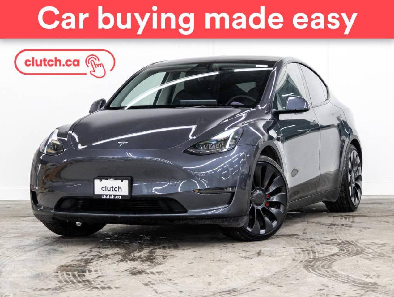 Used 2022 Tesla Model Y Performance w/ Autopilot, Nav, Glass Roof for sale in Toronto, ON