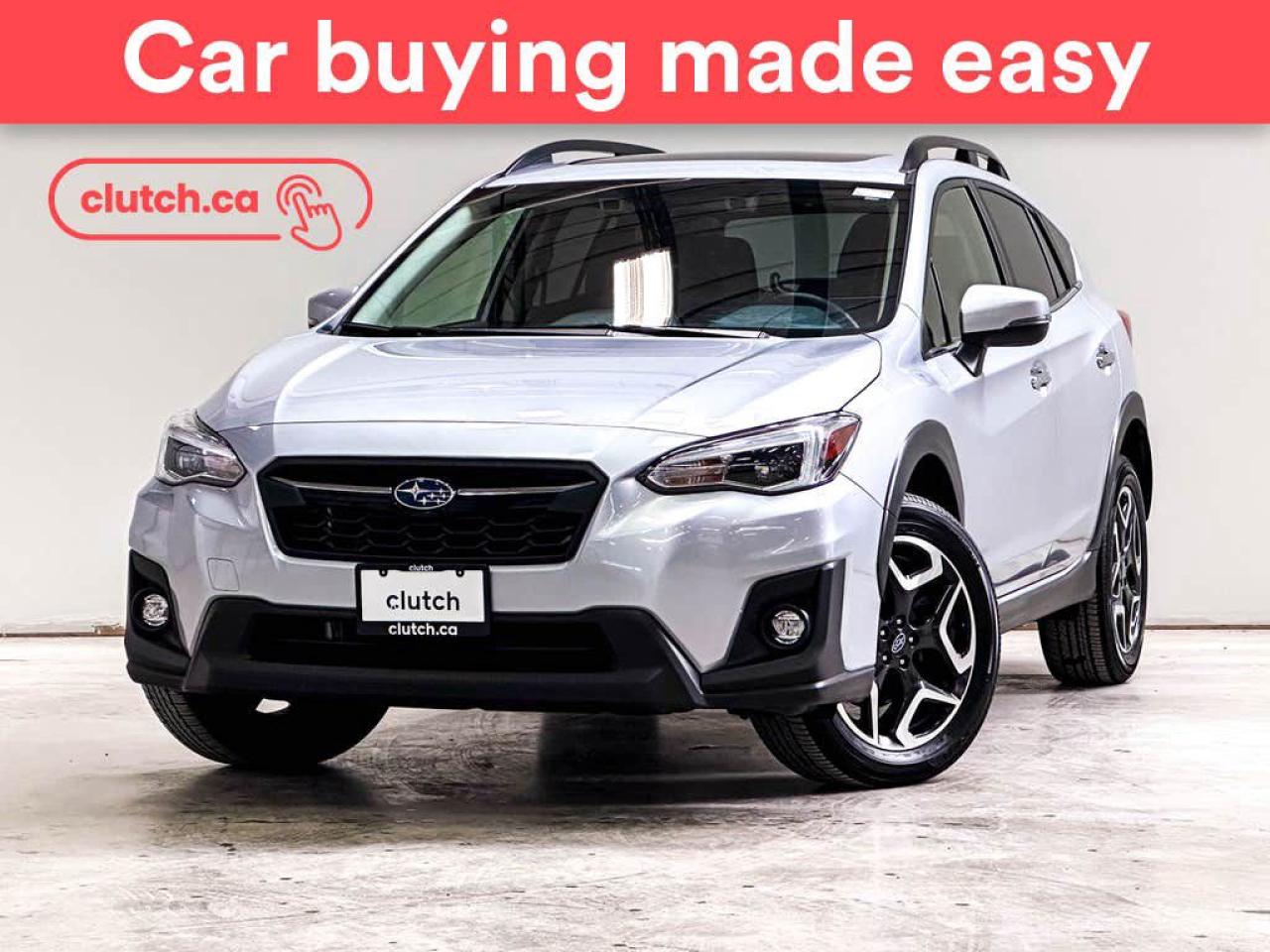 Used 2020 Subaru XV Crosstrek Limited AWD w/ EyeSight Pkg. w/ Apple CarPlay, Heated Front Seats, Rearview Cam for sale in Toronto, ON