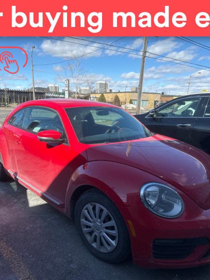 Used 2017 Volkswagen Beetle Trendline w/ Convenience Pkg w/ Apple CarPlay & Android Auto, Rearview Cam, A/C for sale in Toronto, ON