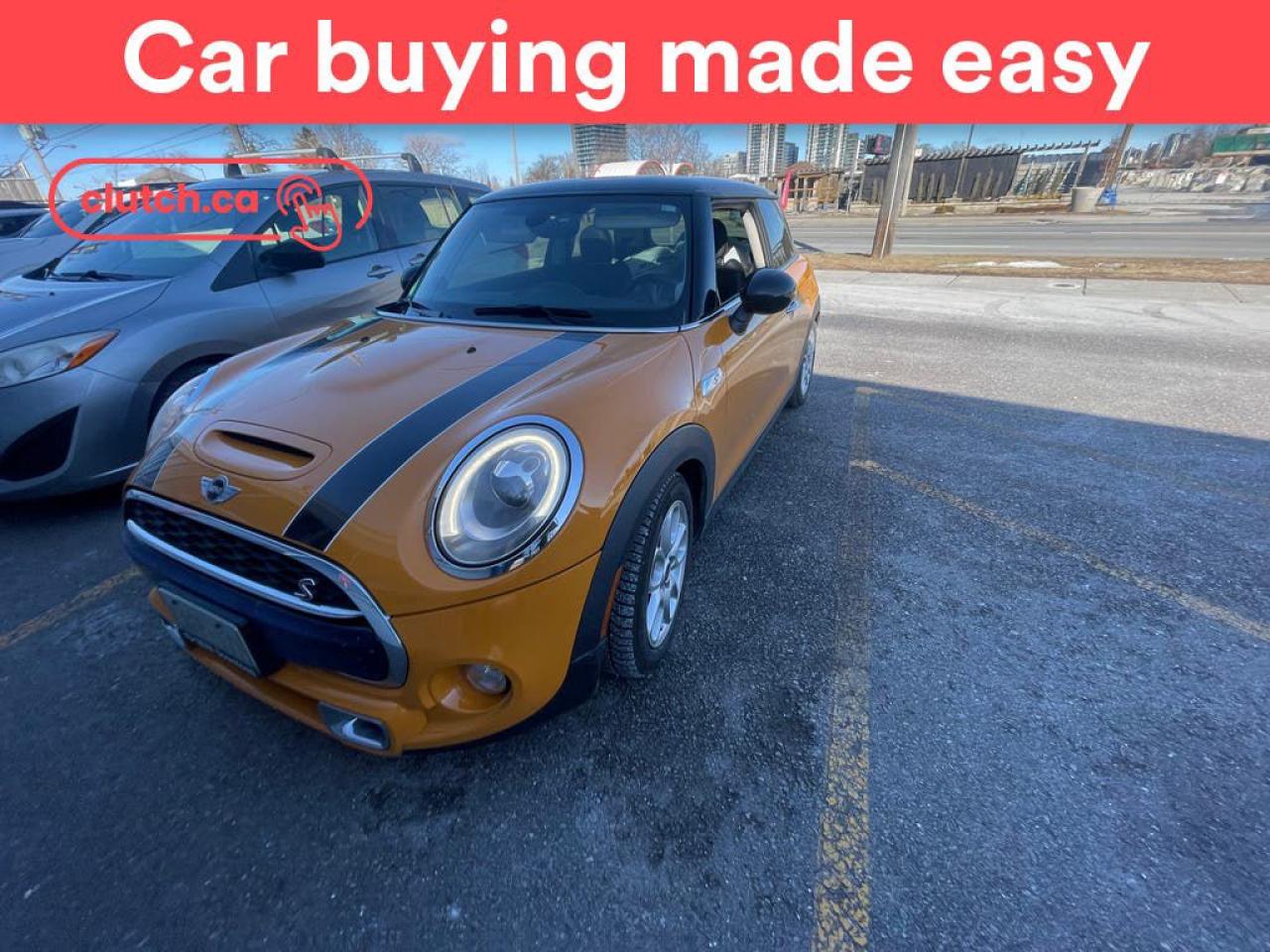 Used 2015 MINI 3 Door Cooper S w/ Heated Front Seats, Dual Panel Moonroof, Nav for sale in Toronto, ON