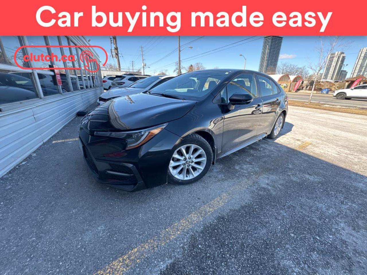 Used 2020 Toyota Corolla SE w/ Apple CarPlay, Rearview Cam, A/C for sale in Toronto, ON