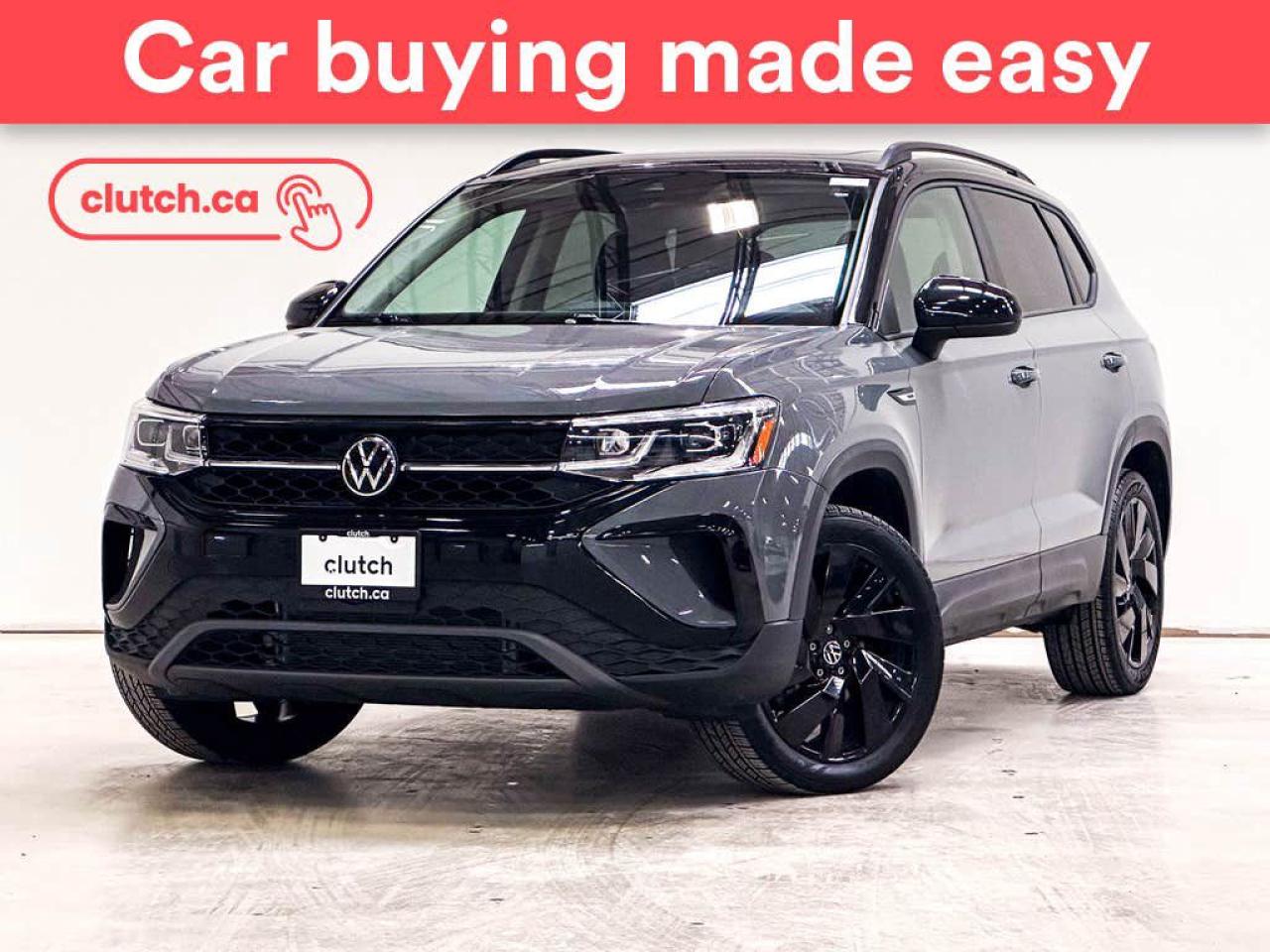 Used 2024 Volkswagen Taos Comfortline AWD w/ Apple CarPlay, Heated Front Seats, Rearview Cam for sale in Toronto, ON