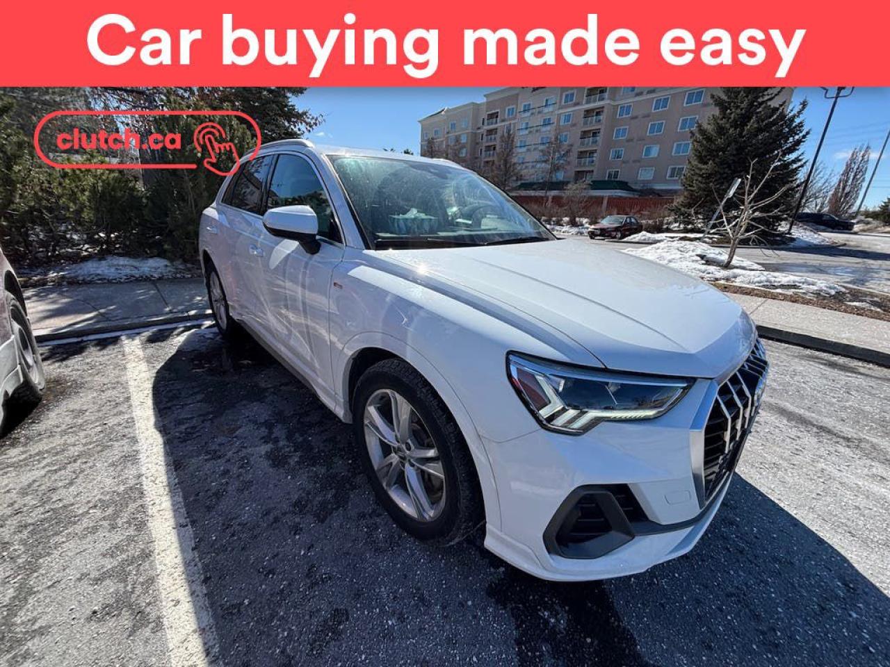 Used 2021 Audi Q3 45 Progressiv AWD w/ Apple CarPlay, Heated Front Seats, Rearview Cam for sale in Toronto, ON