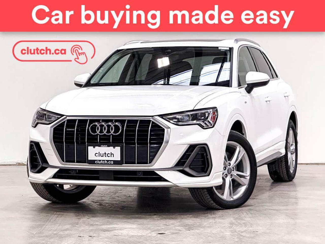 Used 2021 Audi Q3 45 Progressiv AWD w/ Apple CarPlay, Heated Front Seats, Rearview Cam for sale in Toronto, ON