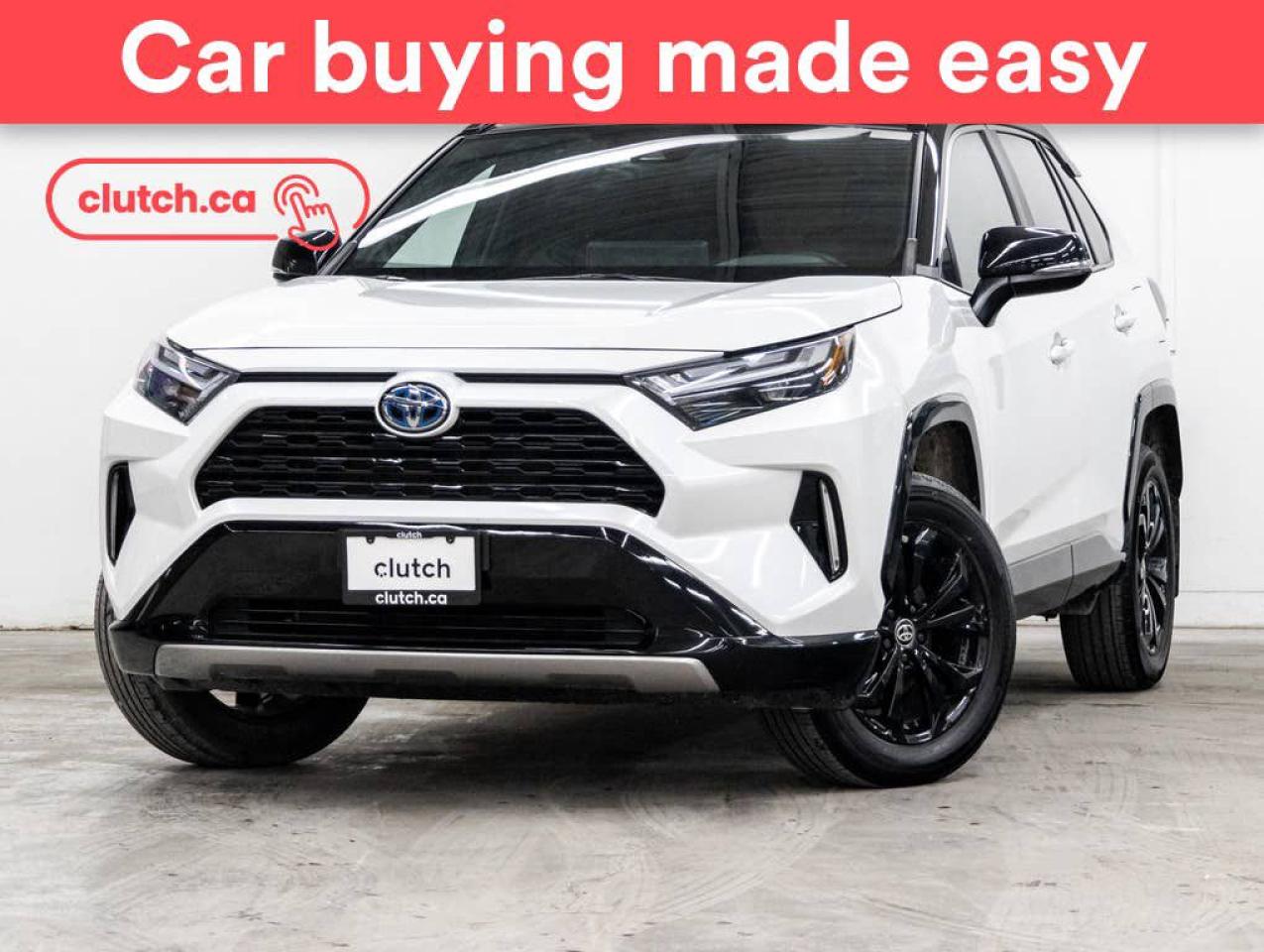 Used 2024 Toyota RAV4 Hybrid XSE AWD w/ Apple CarPlay & Android Auto, Power Moonroof, Rearview Cam for sale in Toronto, ON