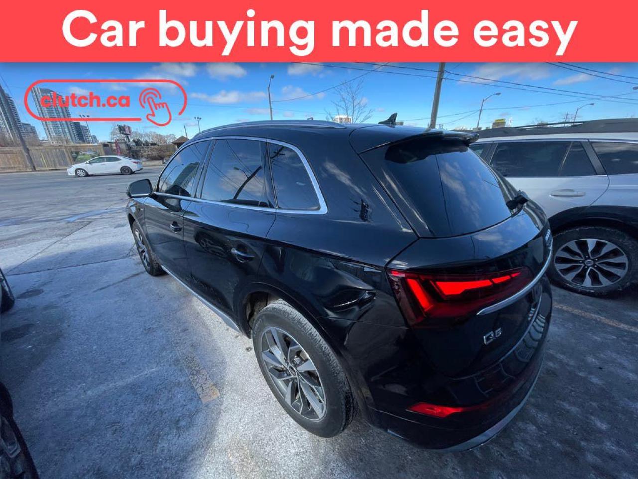 Used 2023 Audi Q5 Technik 45 AWD w/ Apple CarPlay & Android Auto, Panoramic Moonroof, Nav for sale in Toronto, ON