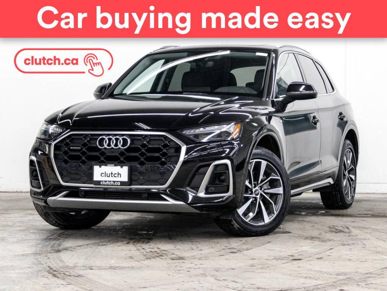 Used 2023 Audi Q5 Technik 45 AWD w/ Apple CarPlay & Android Auto, Panoramic Moonroof, Nav for sale in Toronto, ON