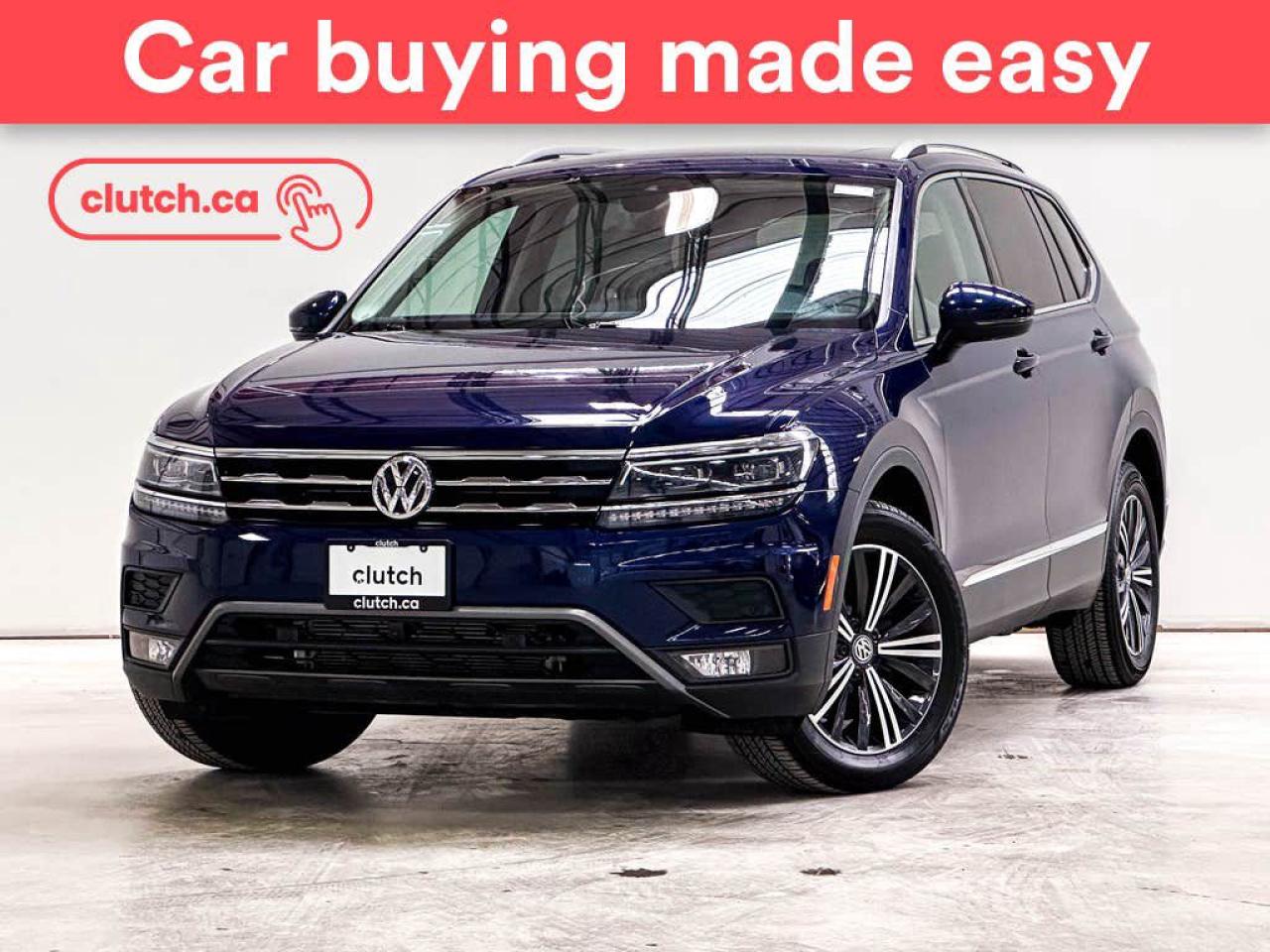 Used 2021 Volkswagen Tiguan Highline AWD w/ Apple CarPlay, Heated Front Seats, Rearview Cam for sale in Toronto, ON