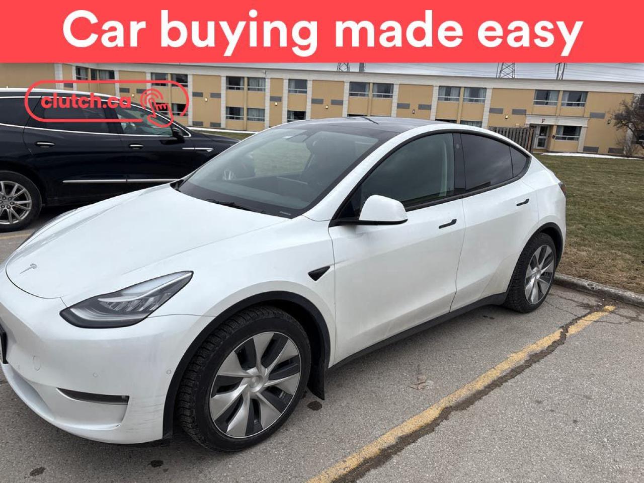 Used 2022 Tesla Model Y Long Range AWD w/ Auto Pilot, Glass Roof, Nav for sale in Toronto, ON