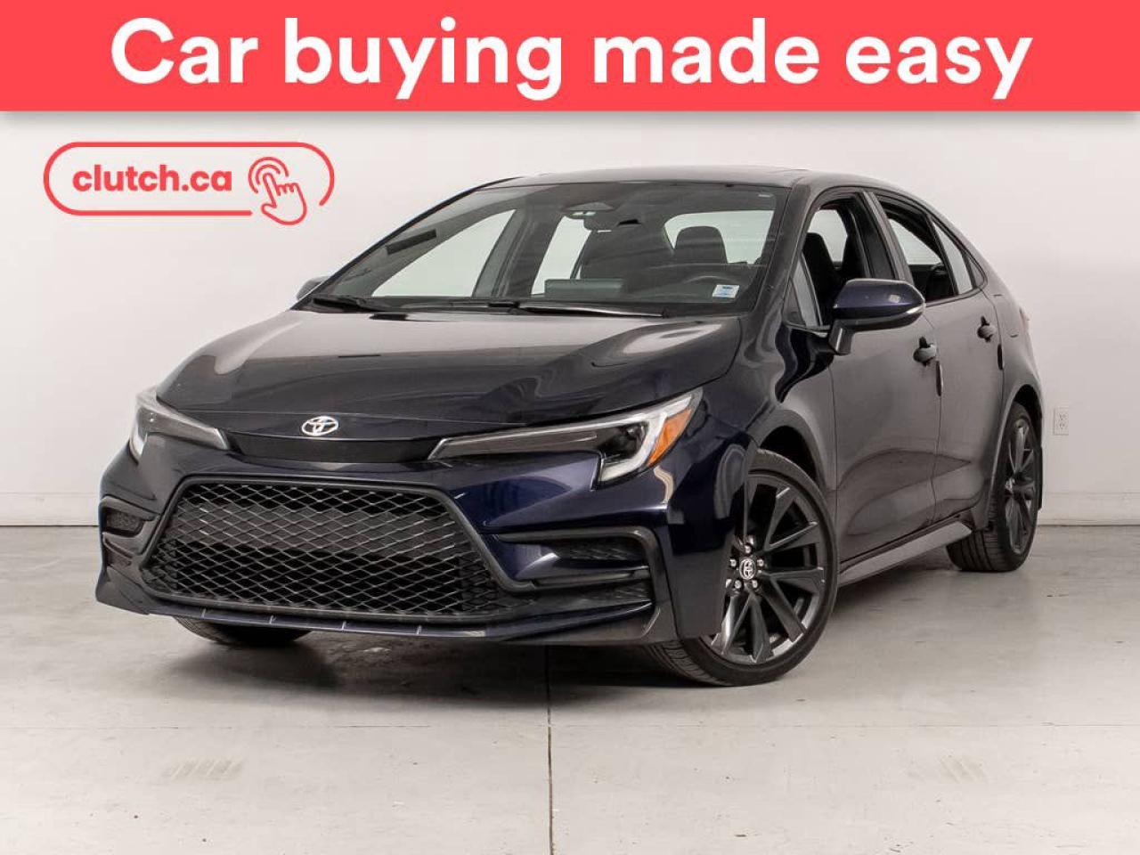 Used 2024 Toyota Corolla SE w/ Sunroof, Radar C ruise, Apple CarPlay for sale in Bedford, NS