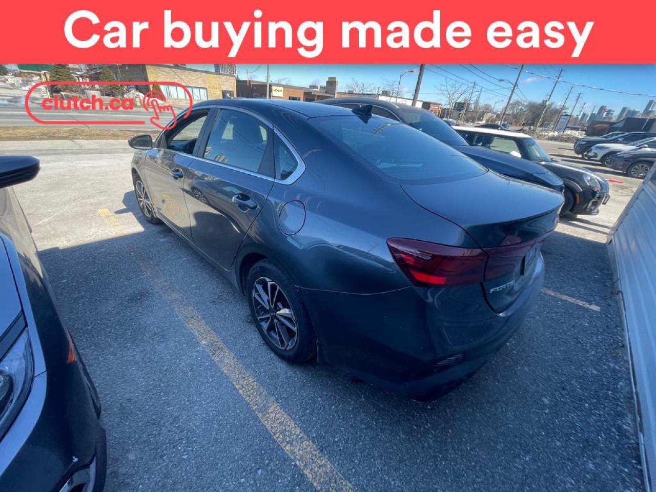 Used 2022 Kia Forte EX w/ Apple CarPlay & Android Auto, Rearview Cam, A/C for sale in Toronto, ON