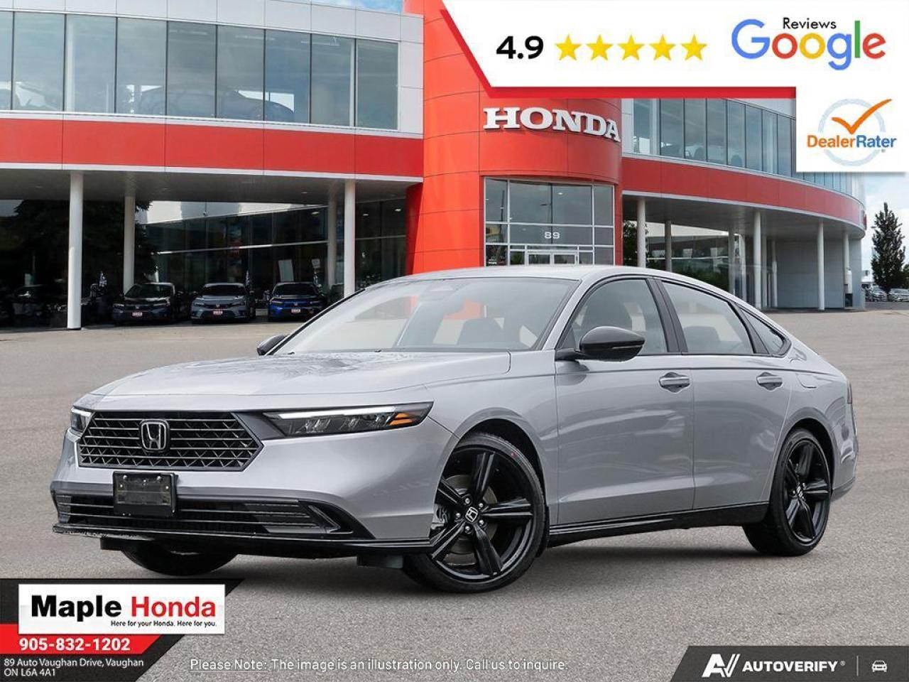 New 2025 Honda Accord Hybrid 4DR SPORT-L HYB for sale in Vaughan, ON