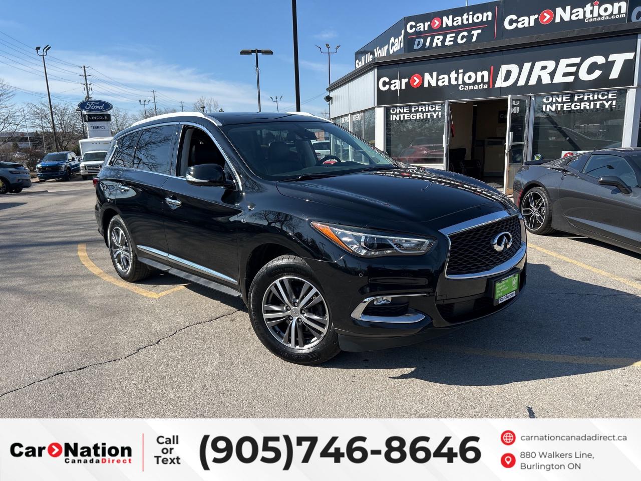 Used 2020 Infiniti QX60 ESSENTIAL | AWD | LEATHER | SUNROOF | NAV | 7 PASS for sale in Burlington, ON