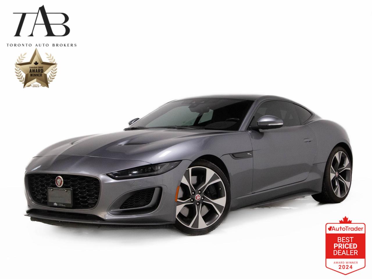 Used 2021 Jaguar F-Type P380 | COUPE | FIRST EDITION | AWD | MERIDIAN for sale in Vaughan, ON