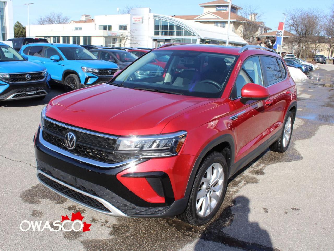 Used 2022 Volkswagen Taos 1.5L Comfortline! AWD! for sale in Whitby, ON