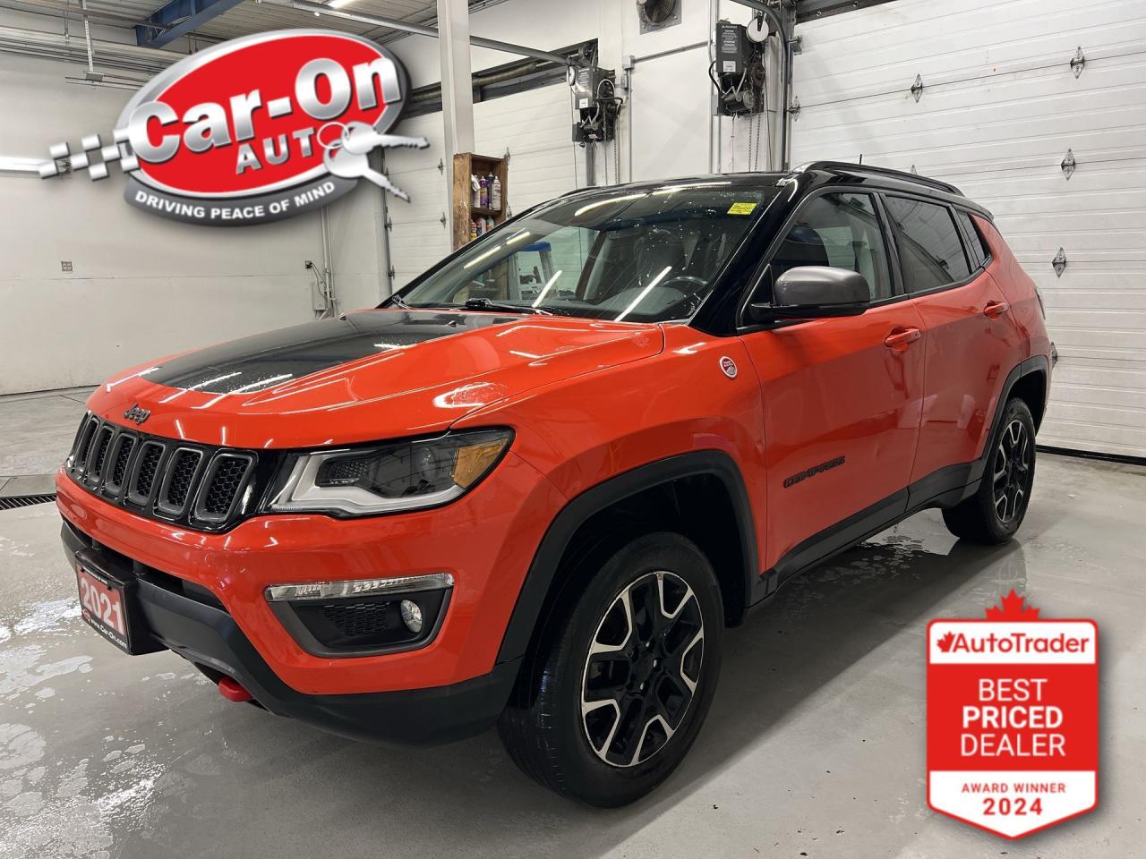 Used 2021 Jeep Compass TRAILHAWK ELITE 4x4 | PANO ROOF | COOLED LEATHER for sale in Ottawa, ON