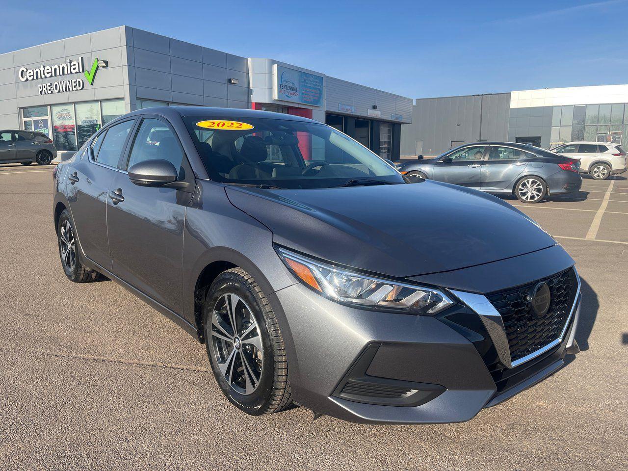Used 2022 Nissan Sentra SV for sale in Charlottetown, PE