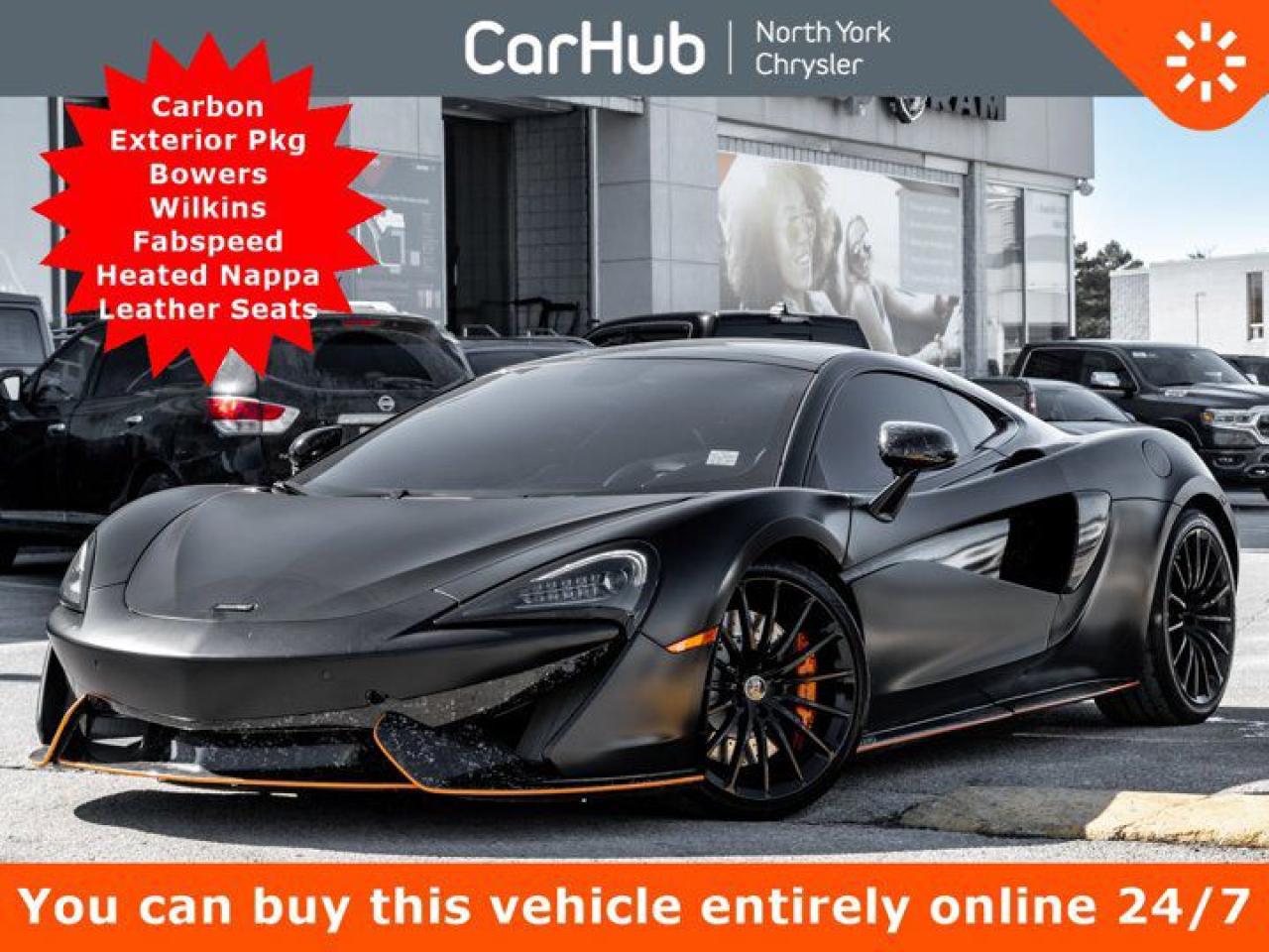 Used 2017 McLaren 570GT Carbon Ext Pkg Bowers Wilkins Fabspeed Heated Nappa Leather Seats for sale in Thornhill, ON