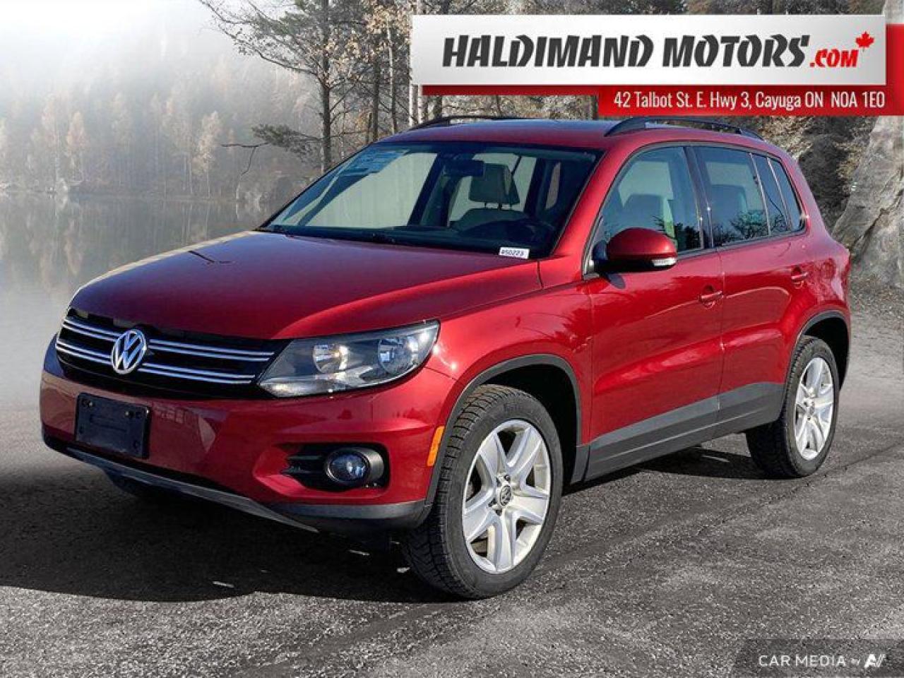 Used 2016 Volkswagen Tiguan COMFORTLINE for sale in Cayuga, ON