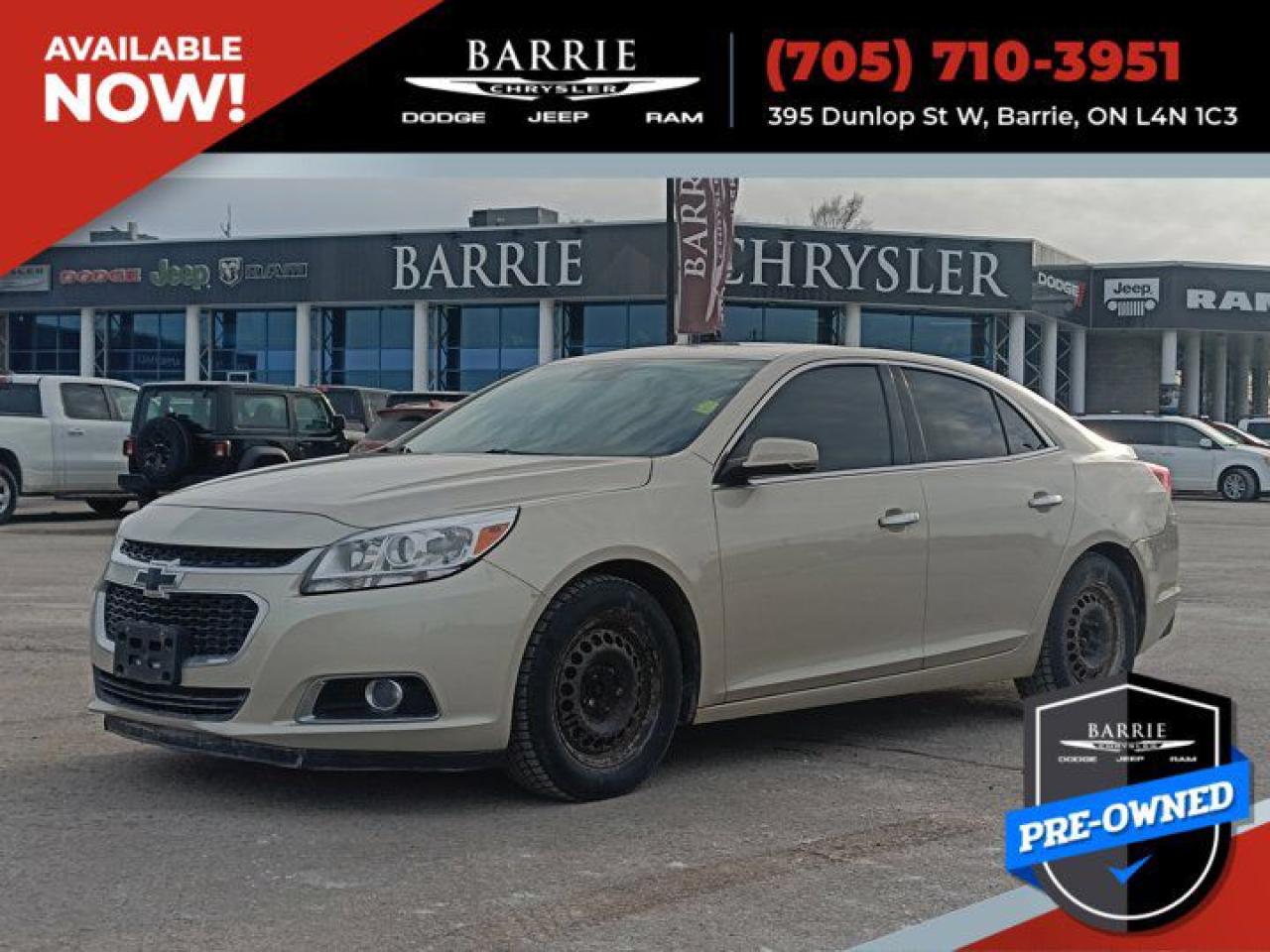 Used 2016 Chevrolet Malibu Limited LTZ for sale in Barrie, ON