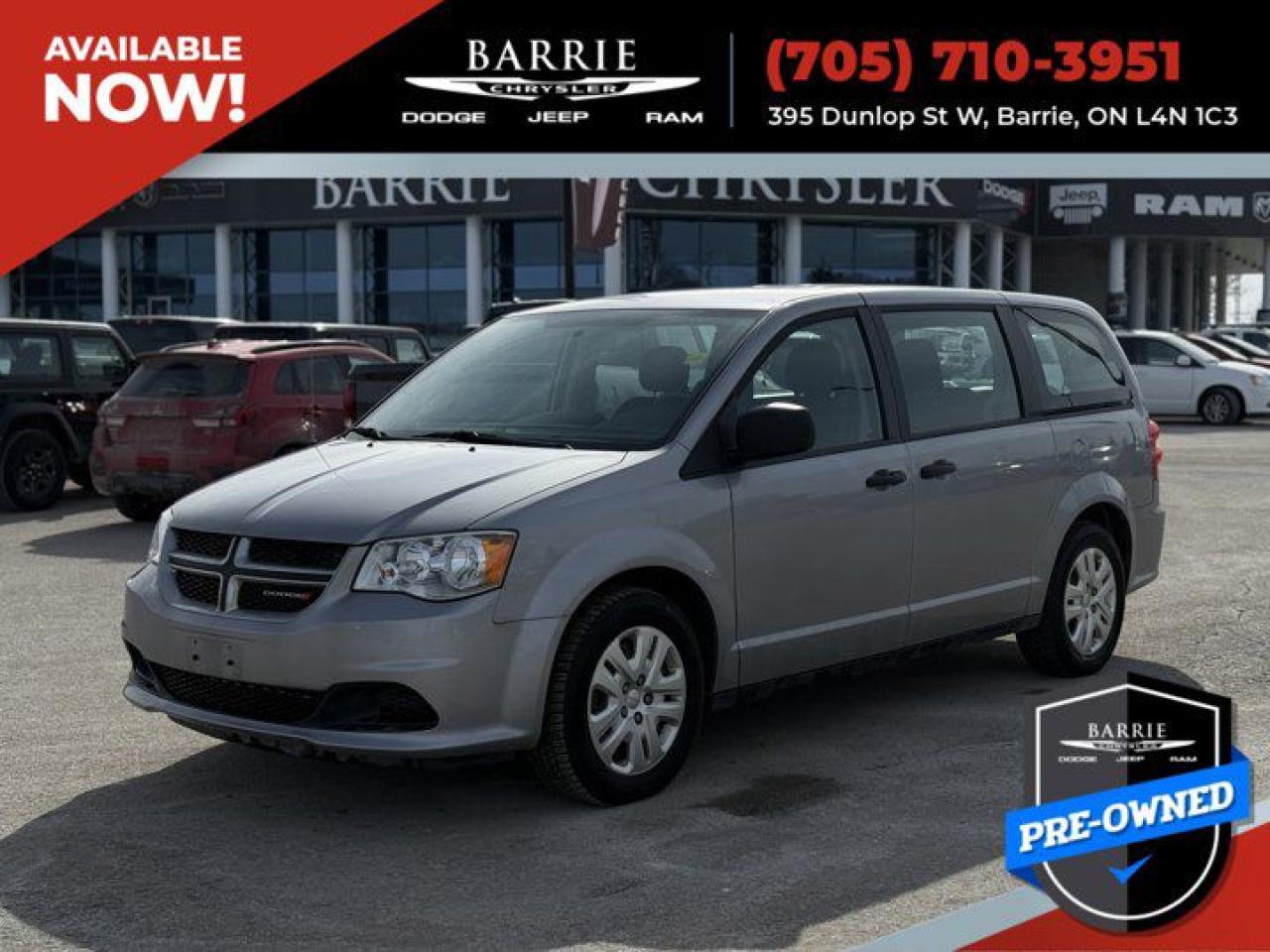 Used 2018 Dodge Grand Caravan CANADA VALUE PACKAGE for sale in Barrie, ON