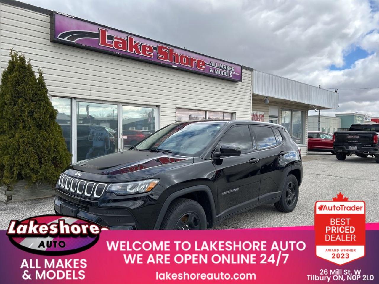 Used 2022 Jeep Compass Sport for sale in Tilbury, ON