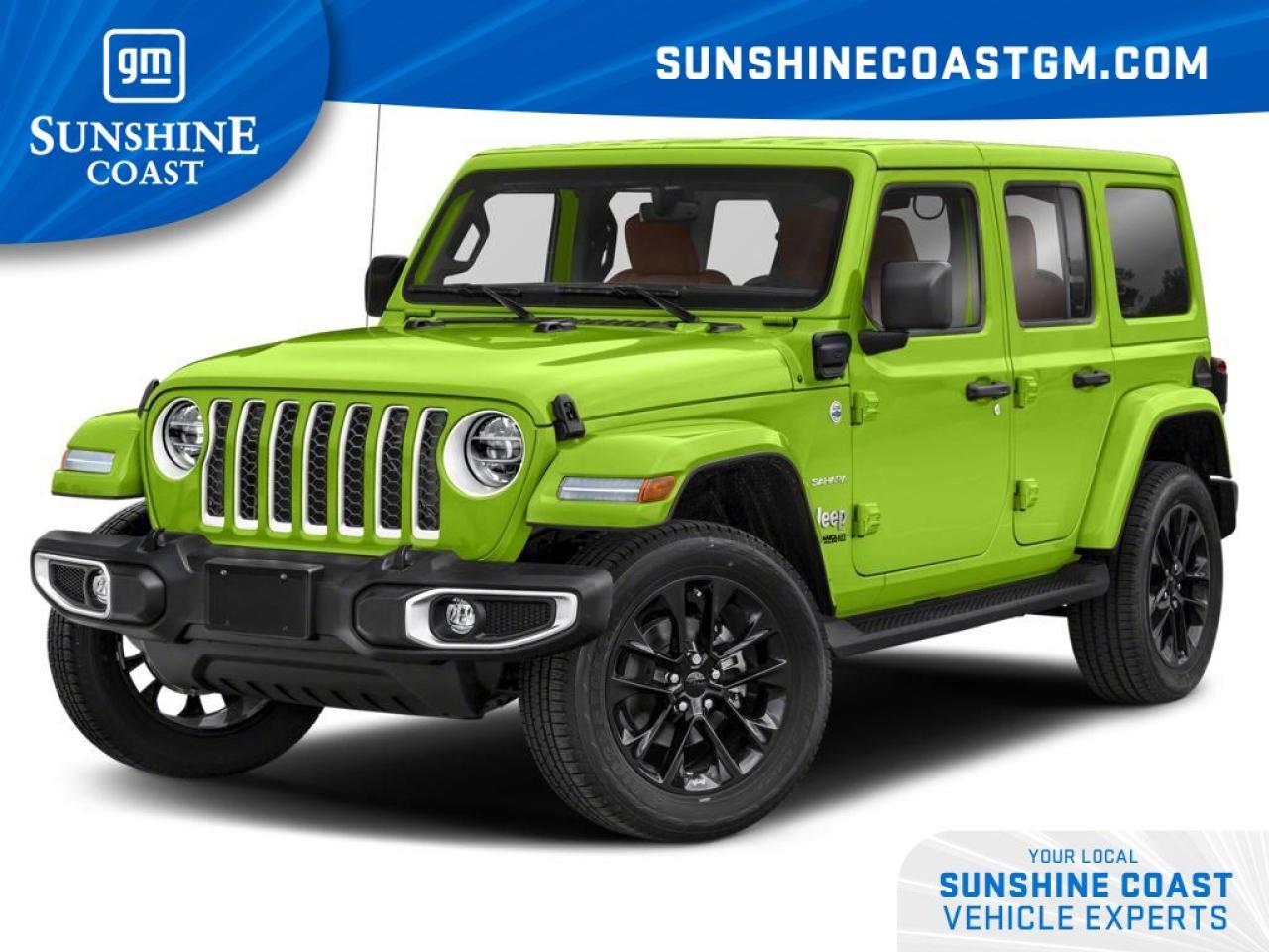 Used 2021 Jeep Wrangler Unlimited 4xe Sahara for sale in Sechelt, BC