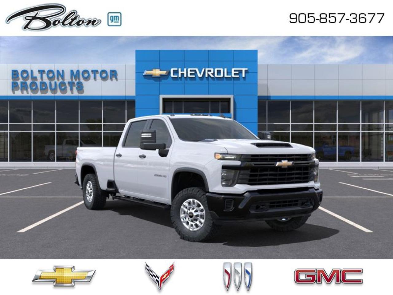 New 2025 Chevrolet Silverado 2500 HD Work Truck for sale in Bolton, ON