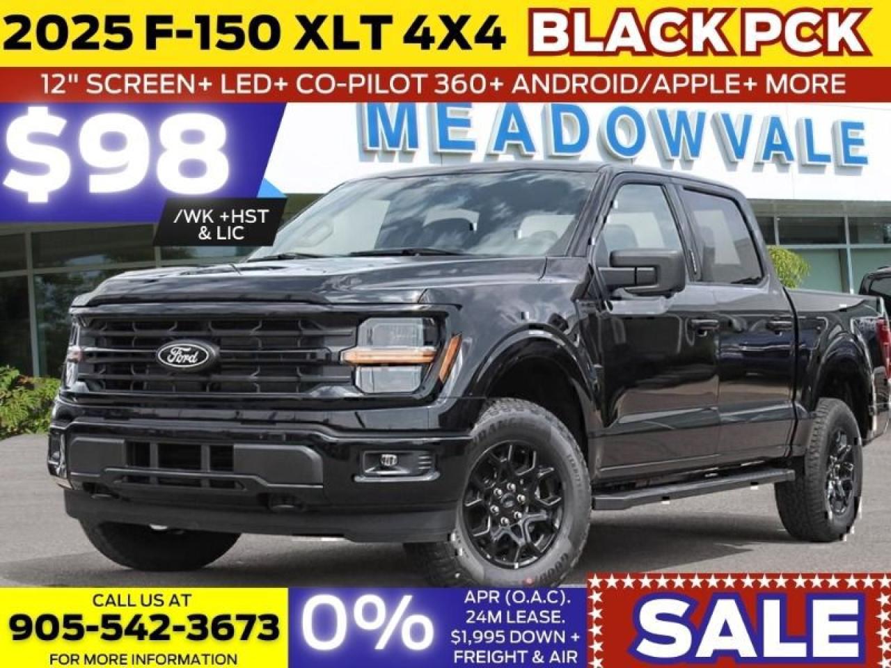 New 2025 Ford F-150 XLT for sale in Mississauga, ON